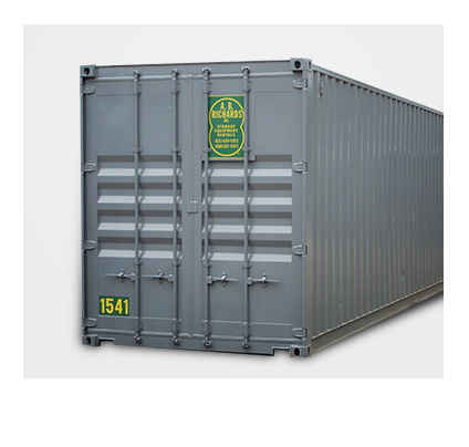 40 foot jumbo storage containers