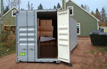 Contractor Storage Container Rentals in PA by AB Richards