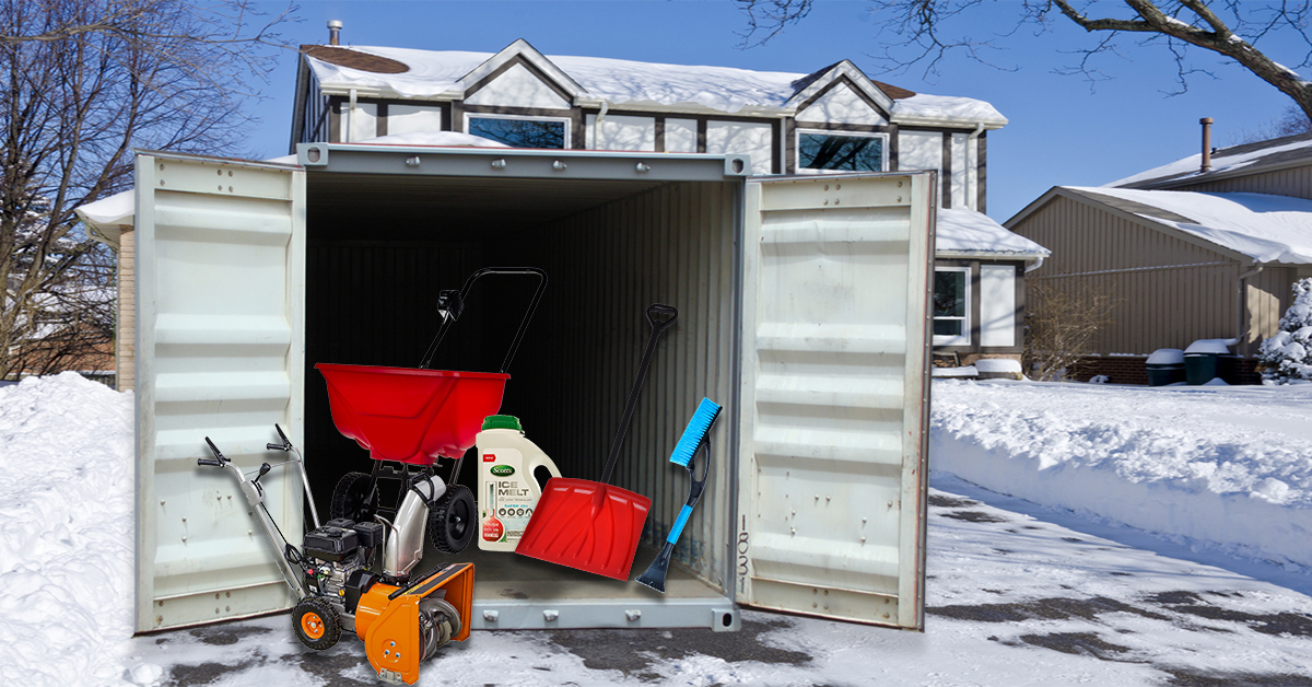 Top 5 Snow Removal Tools to Keep in Your Storage Container