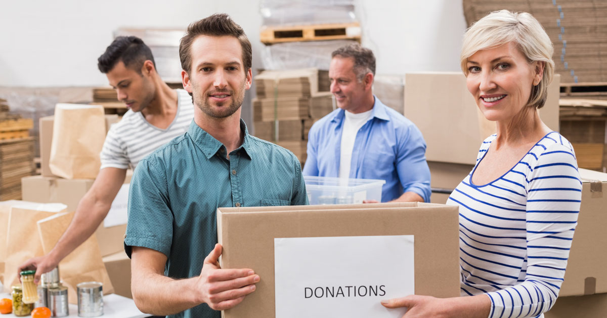 Storage Needs for Non-Profit Charity Drives
